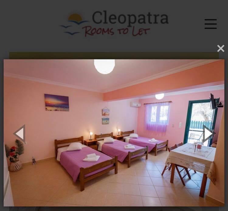 Cleopatra Rooms Nikiána Eksteriør bilde